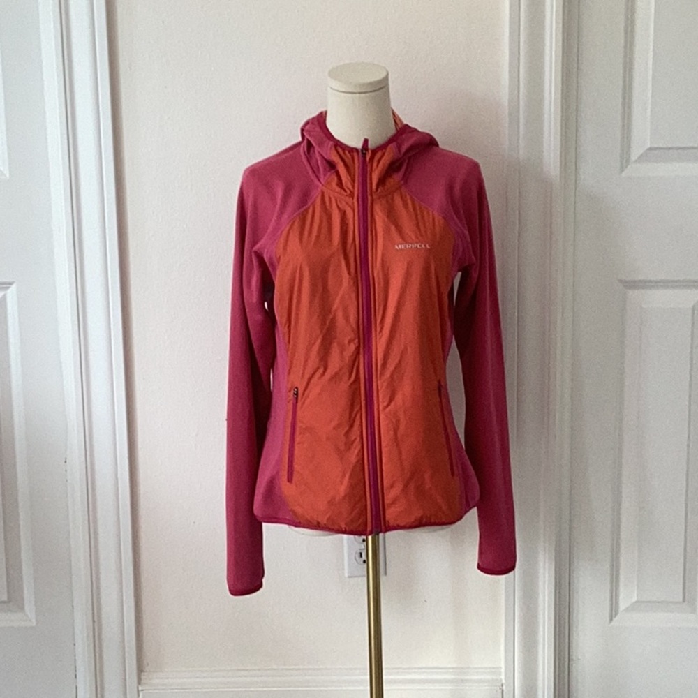 *BUNDLE ONLY* Marmot Pink and Orange Ski Jacket with Weather-Resistant Features